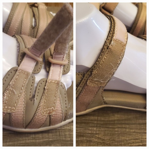 Earth Spirit Adjustable Sandals Womens Size 7 Gray Pink - Picture 2 of 12